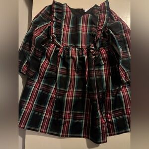 GAP Kids Plaid Dress - Red, Green, Black